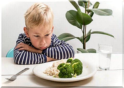 A child's lack of appetite after one year of age