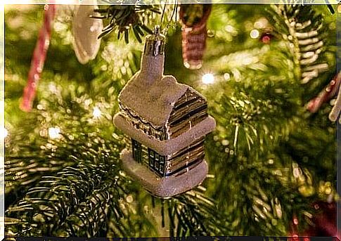 Great ideas for Christmas decorations in the garden