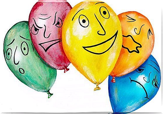 balloons with different faces