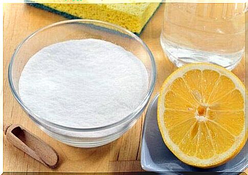 baking soda and lemon for cleaning