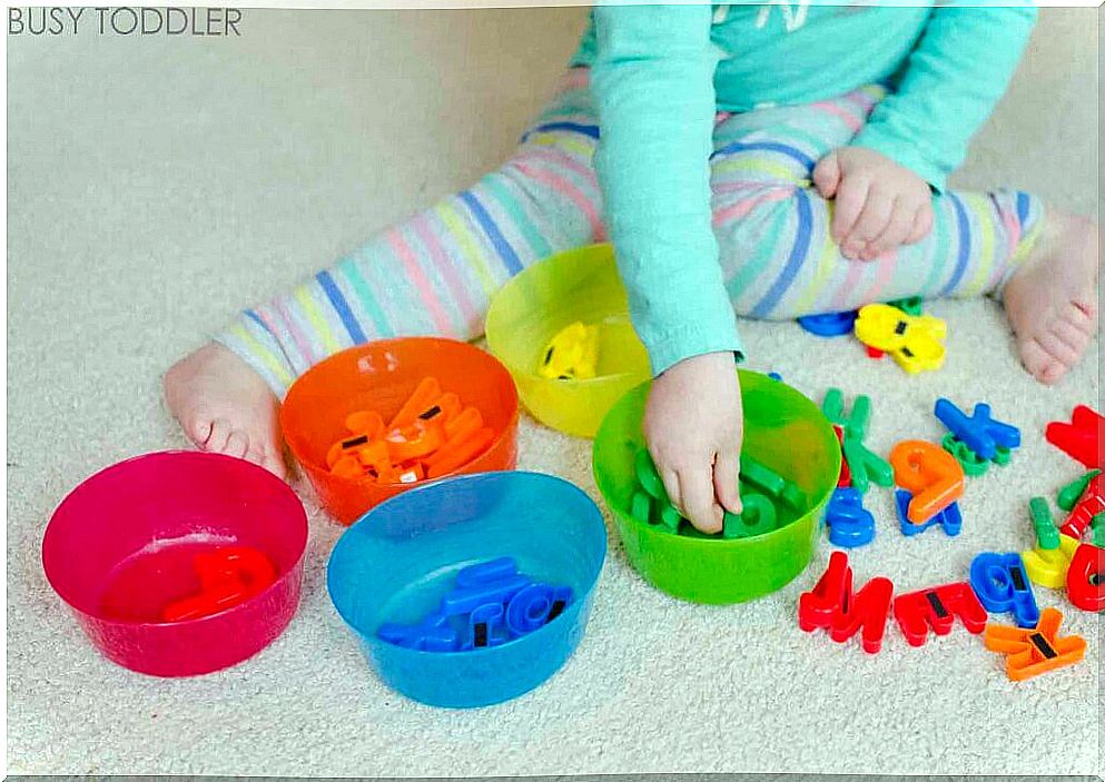 Montessori games for children from 0 to 3 years