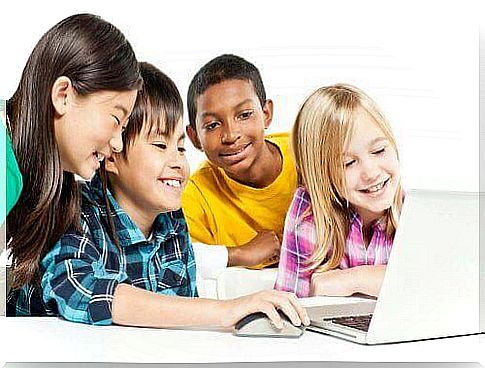 children by computer